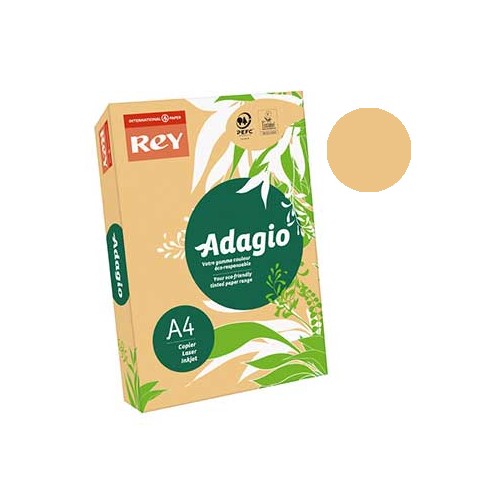 Papel Fotocopia Adagio(cd97) A4 80gr Canela 1x500Fls