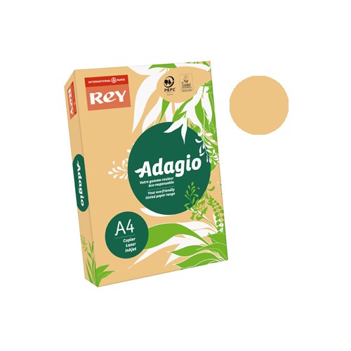 Papel Fotocopia Adagio(cd60) A4 80gr Ouro 1x500