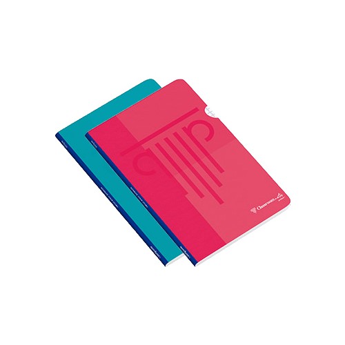 Caderno Agrafado A4 Ambar PP Quadriculado 90gr 48Fls 2un