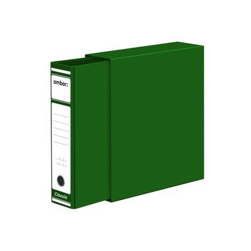 Pasta Arquivo+Cx Fixa L80 310x290 Comercial Verde - 5 unidades