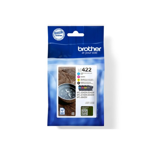 Pack Tinteiros Brother LC422VAL 4 Cores