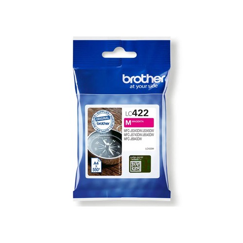 Tinteiro Brother LC422M Magenta