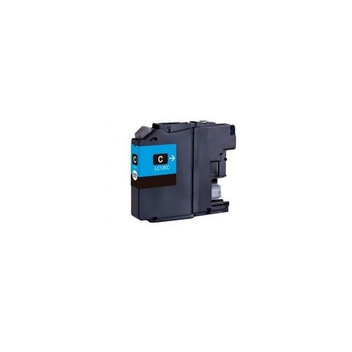 Tinteiro Compatível para Brother LC12EC Azul