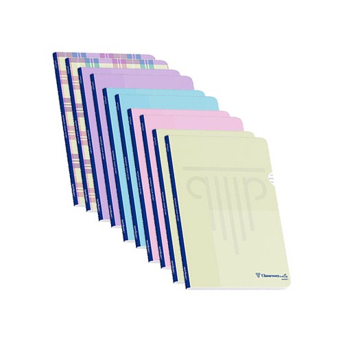 Caderno Agrafado A4 Pautado PP Ambar Sortido Pastel 48Fl 1un