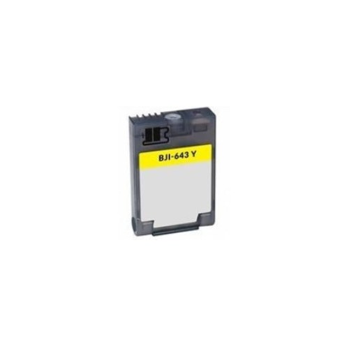 Tinteiro Canon BJI-643 Amarelo