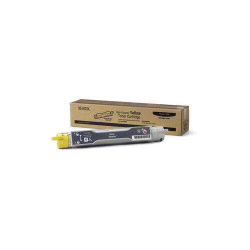 Toner Xerox Phaser 6350 Amarelo Alta Capacidade