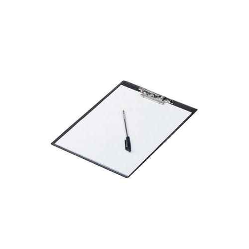 Prancheta 34x22,5cm Cartão Plastificado Azul - 10 unidades