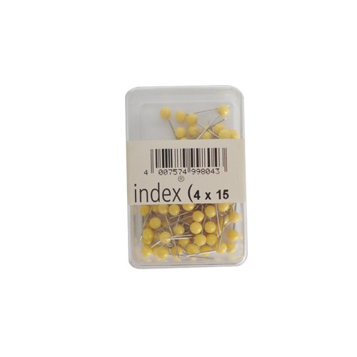 Sinalizadores Amarelos Redondos 4 / 15 100 unidades