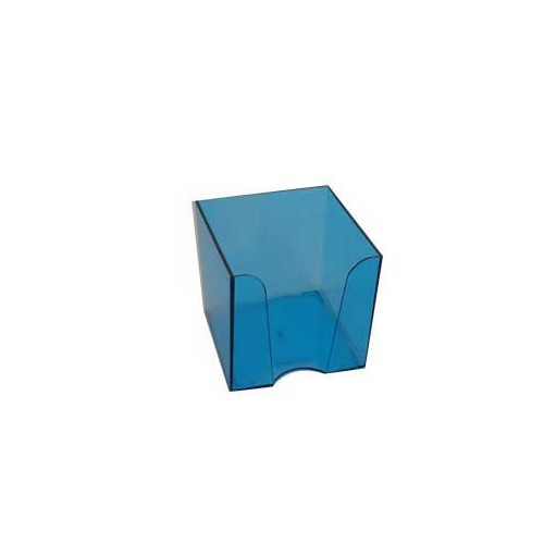 Base transparente p/ Bloco (Cubo) 90x90x90mm Cores Sortidas
