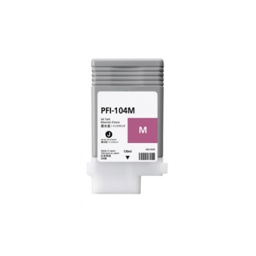 Tinteiro Compatível para Canon PFI-104 Magenta 3631B001 130ml