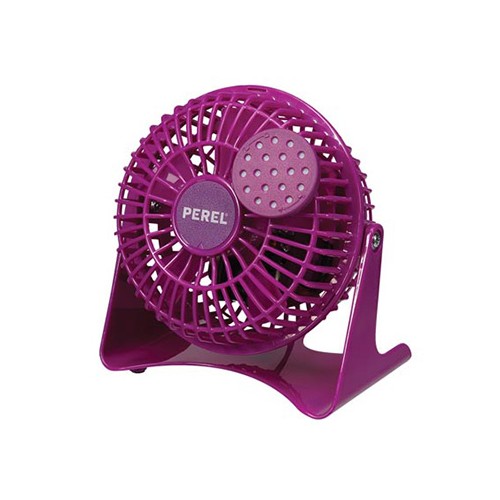 Ventoinha de Mesa 10cm Roxo