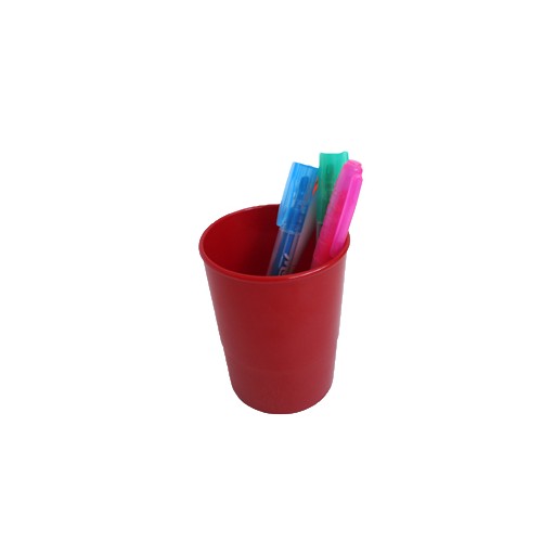 Porta Lapis Opaco Vermelho