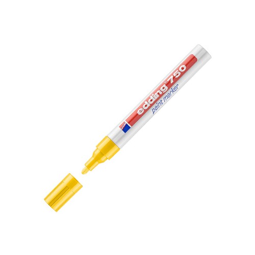Marcador Grosso Amarelo 2-4mm Edding 750