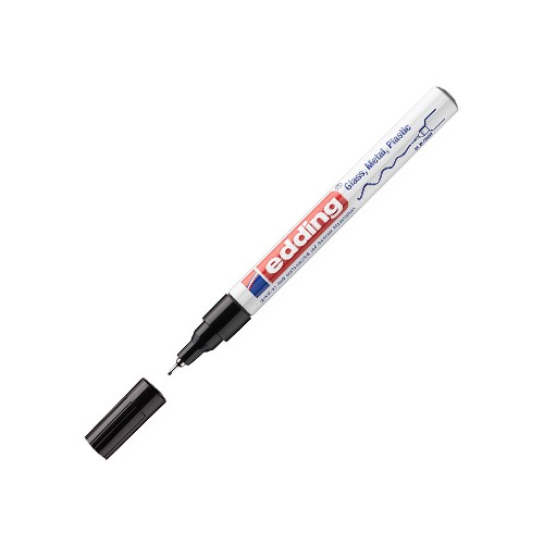 Marcador Permanente Edding 780 Preto