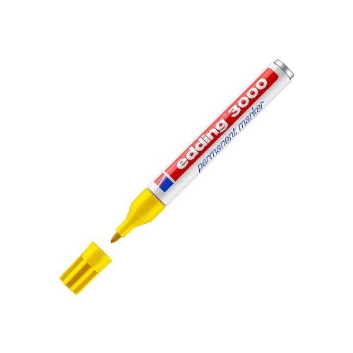 Marcador Grosso Edding 3000 Amarelo