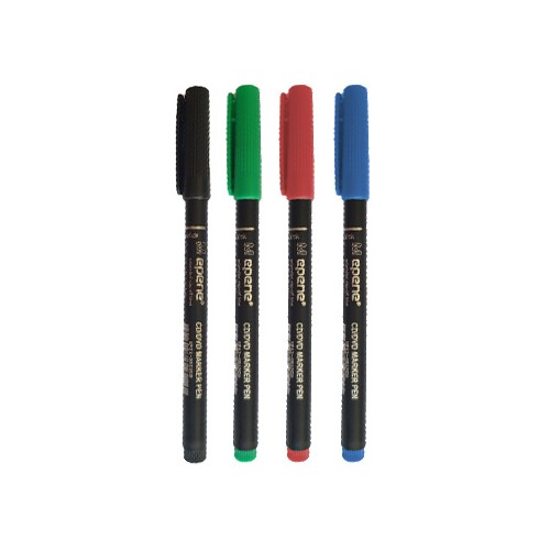 Marcador Permanente Fino 4 Cores Epene 2013CD