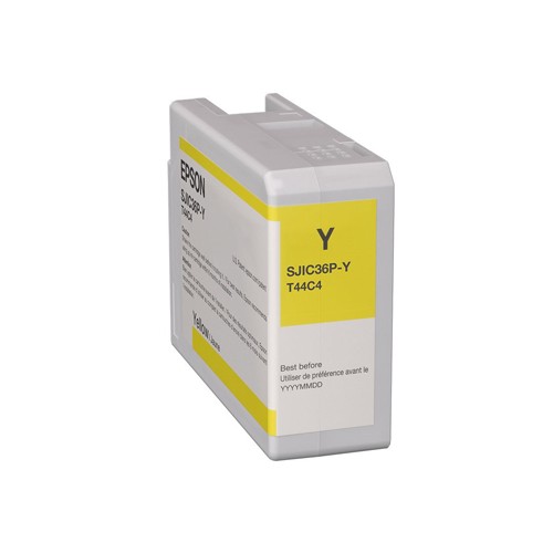 Tinteiro EPSON SJIC36P-Y Amarelo C13T44C440 80ml