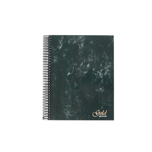 Caderno Espiral A5 Quadriculado Capa Dura 120Fls 70g 4 Furos