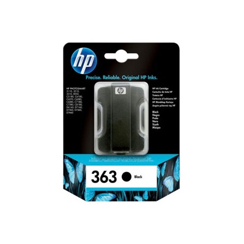 Tinteiro HP 363 Preto C8721E 6ml