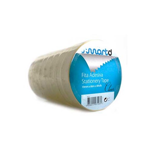 Fita Adesiva 19mmx66mts Clear - 8 unidades