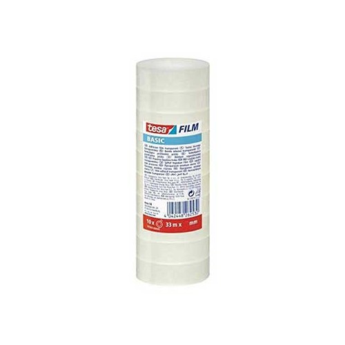 Fita Adesiva 19mmx33mts Clear Tesa Basic - 4 unidades