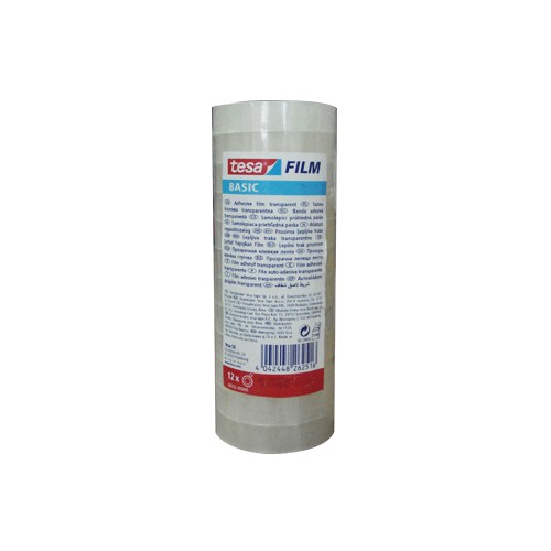 Fita Adesiva 19mmx66mts Clear Tesa Basic - 4 unidades