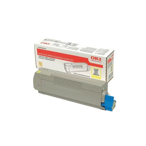 Toner Oki C612 Amarelo