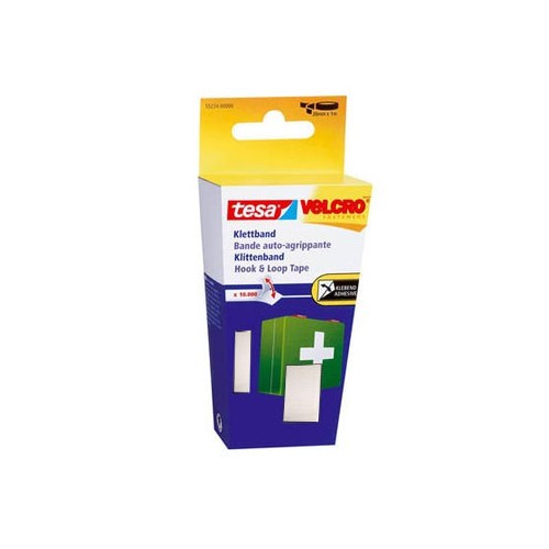 Fita Fixação Velcro Colar Tesa 20mmx1m Preto