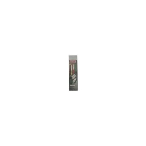 Etiquetas Transp. Durable 74mmx105mm c / Porta Etiqueta Emb.10 - 12 unidades