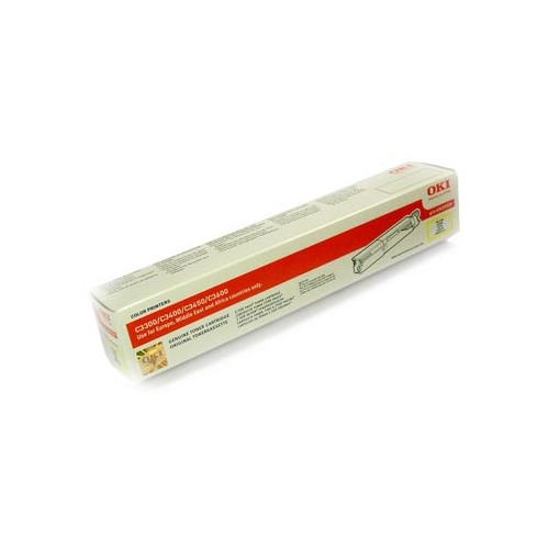 Toner Oki C3300n / 3400n / 3450n / 3600 Amarelo