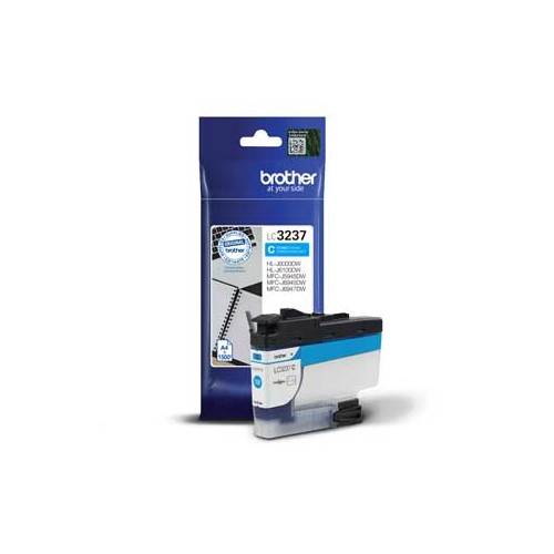 Tinteiro Brother LC3237C Azul