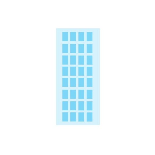 Etiquetas 12x19mm Herma 3643 Azul Claro 5Fls - 160un