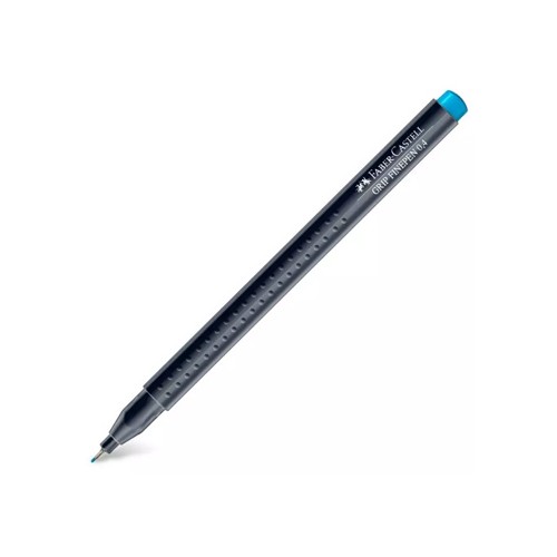 Marcador Fino 0,4mm Faber-Castell Azul - 2 unidades