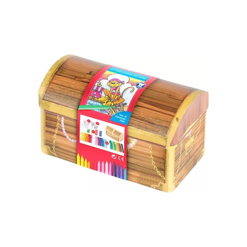 Marcador Feltro Faber Castell Connector Cx Tesouro 33 unidades