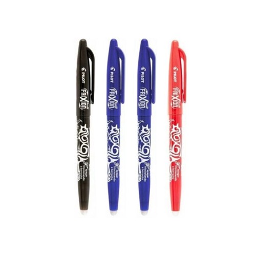 Esferografica Gel Pilot Frixion Ball 0,7mm Blister 3 Cor - 4un