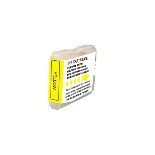 Tinteiro Compatível p/ Brother LC970Y Amarelo