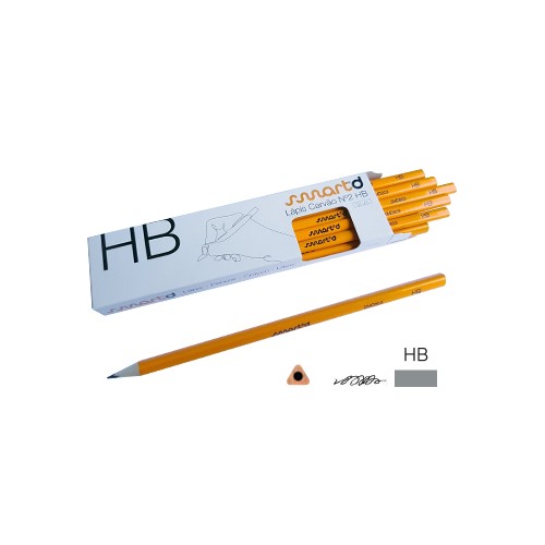 Lapis Carvao Nº2-HB Triangular SmartD Cx 12un - 2 unidades
