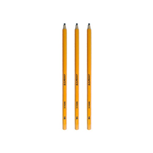 Lapis Grafite 9B SmartD Blister 3 unidades