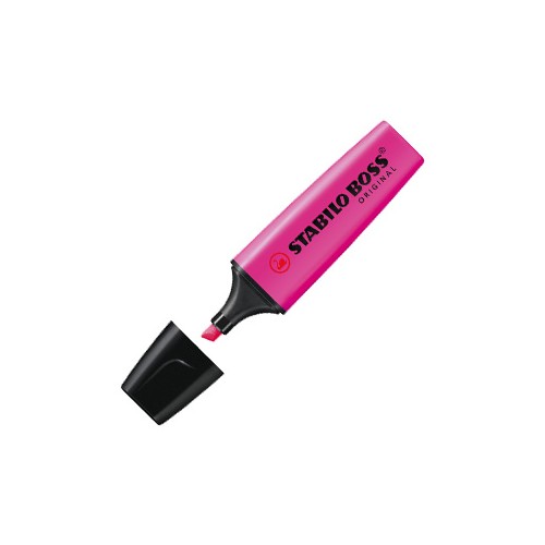 Marcador Fluorescente Stabilo Rosa Escuro 70 / 58 - 10 unidades