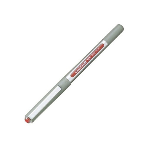 Marcador Uniball Roller UB157 0,7mm Vermelho - 12 unidades