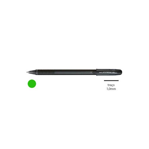 Esferografica Uni Jetstream SX101 0.7mm Verde - 12 unidades