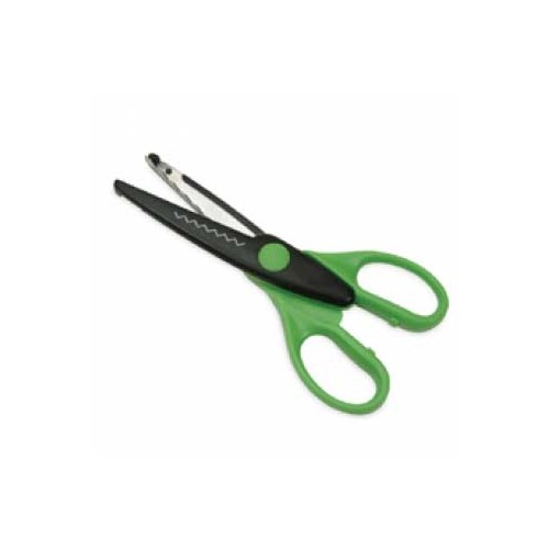 Tesoura 16cm Eagle Lamina Zig-Zag - 4 unidades