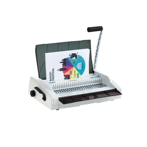 Encadernadora Espiral Plástico Manual 450Folhas KF-04394