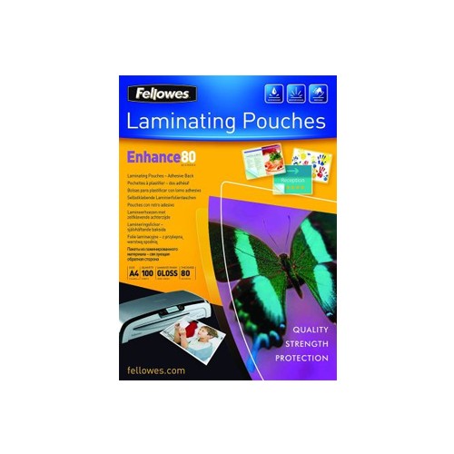 Bolsa Plastificacao Termica A4 220x306mm 80mic Adesiva - 100un