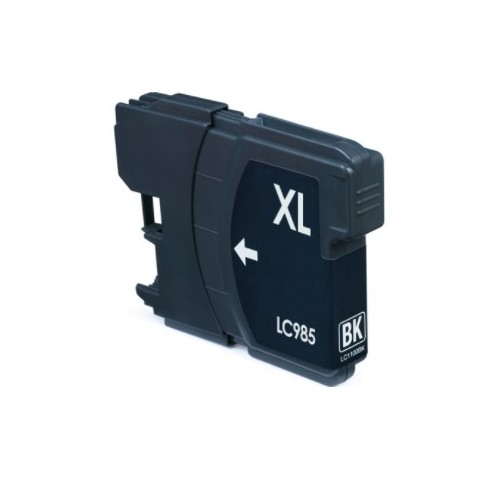 Tinteiro Compatível para Brother LC985BK Preto