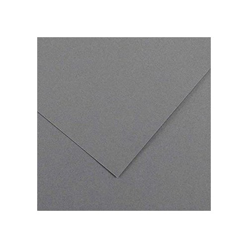 Cartolina 50x65cm Cinzento Chumbo Escuro 185g 1 Folha Canson - 25 unidades