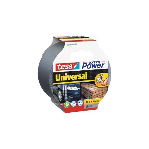 Fita Adesiva Tecido Tesa Extra Power 50mmx10m Cinza