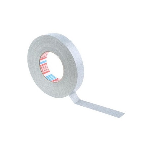 Fita Adesiva Tecido Tesa Revestida Acrilico 50mmx25mt Cinza