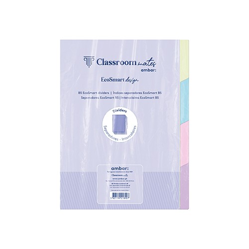 Separadores p / Caderno Inteligente Ambar EcoSmart B5