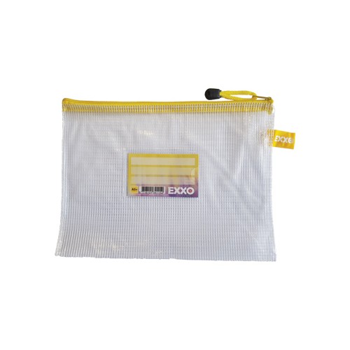 Bolsa Plastico A5 c / Reforco Fio c / Fecho Correr - 2 unidades